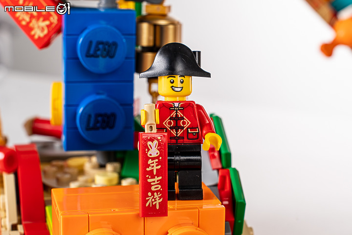 樂高LEGO新春系列「賀年擺飾」、「花車巡遊」開箱|觀賞把玩皆宜!