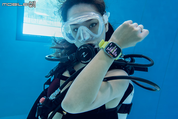 Apple Watch Ultra《Oceanic+》體驗|無縫變身潛水電腦錶!