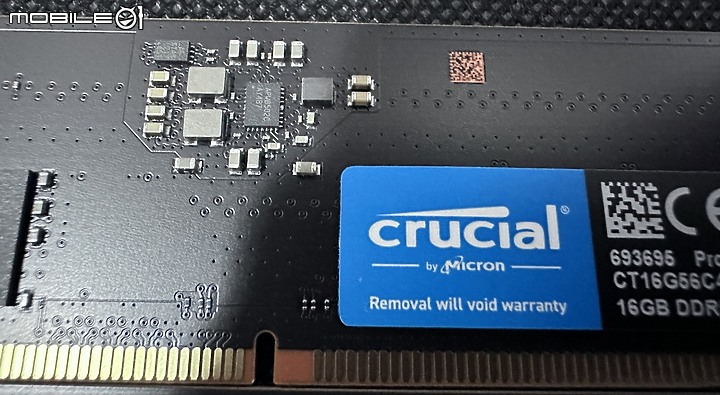 Crucial 美光 DDR5 5600MT/s UDIMM 雙參數支援 OC 高頻更EASY