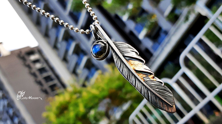 Black Venom Jewelry X Indian&28-18K鎏金大羽