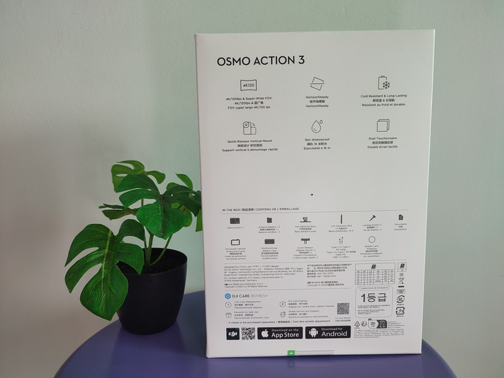 大疆 dji osmo Action 3 運動相機 簡單開箱