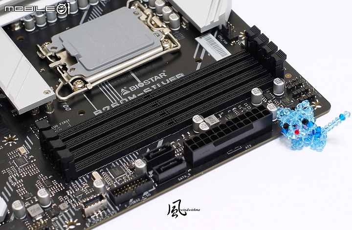 點我看大圖 BIOSTAR B760M-SILVER搭載13600K風冷效能實測