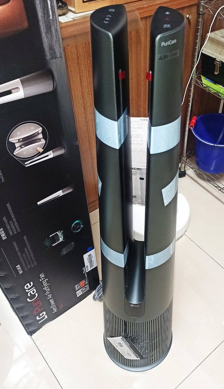 《LG PuriCare AeroTower 風革機》試用心得-abc2000