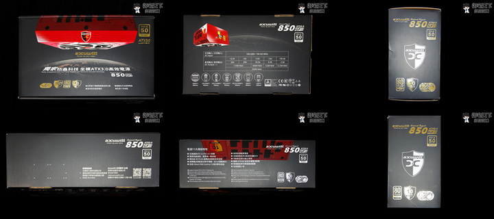 開箱|【accuwitt】GRAND RIGID GT850GF - 超美電供界紅色彗星,ATX 3.0 次世代電源供應器!