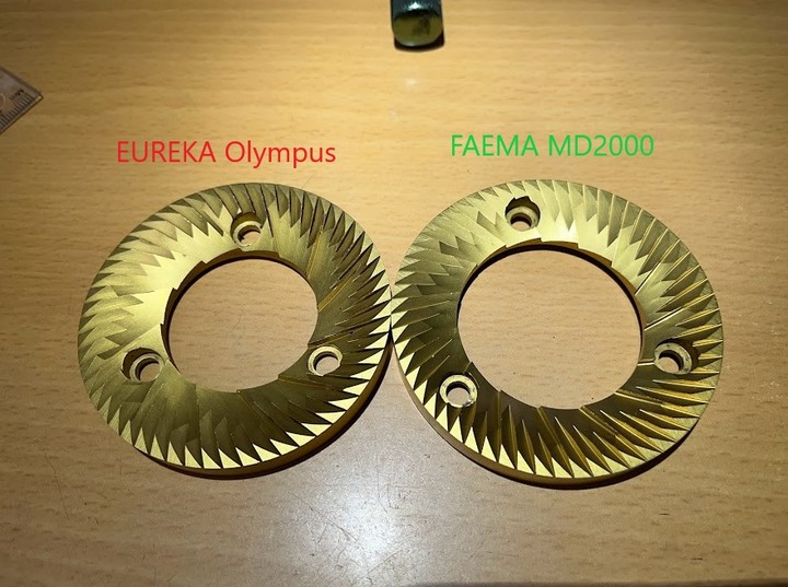 自製義式磨豆機及錐刀83MM