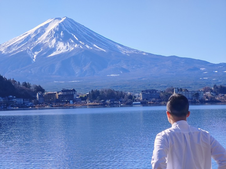 【小惡魔好玩兔U】挑望富士山的絕妙景點－富士河口湖／天空鳥居／河口淺間神社