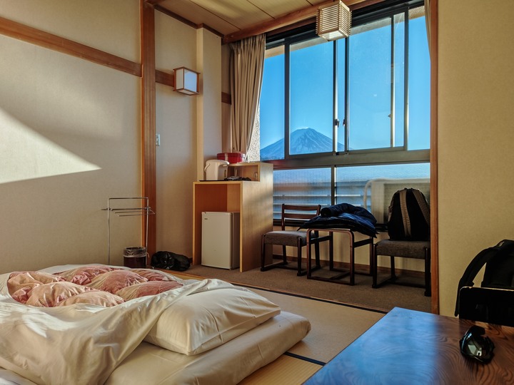 【小惡魔好玩兔U】挑望富士山的絕妙景點－富士河口湖／天空鳥居／河口淺間神社