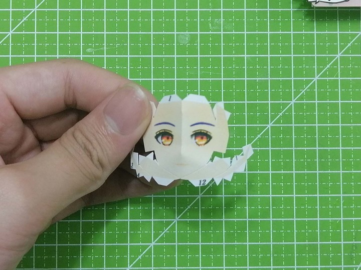 點我看大圖 VOCALOID 虛擬歌手 星塵Stardust 紙模型 製做 Paper Craft ペーパークラフト