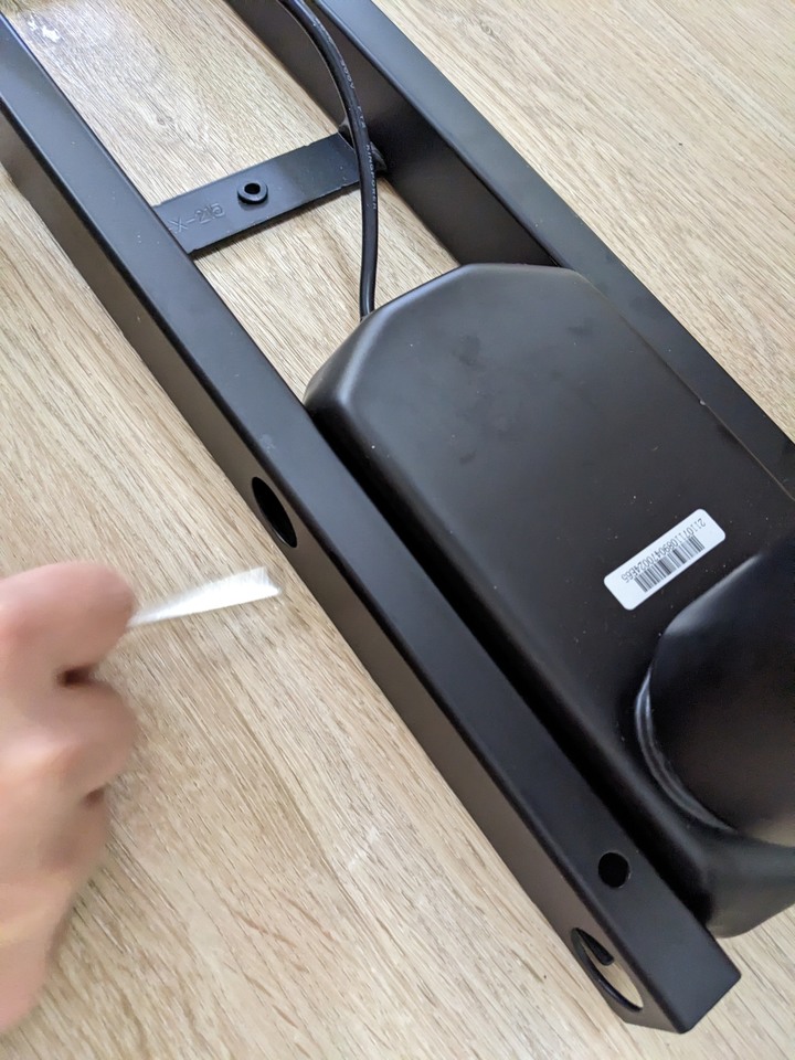 DIY組裝原木桌板電腦升降桌