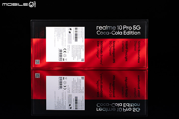 realme 10 Pro可口可樂聯名版圖賞｜經典樣貌重新登場！