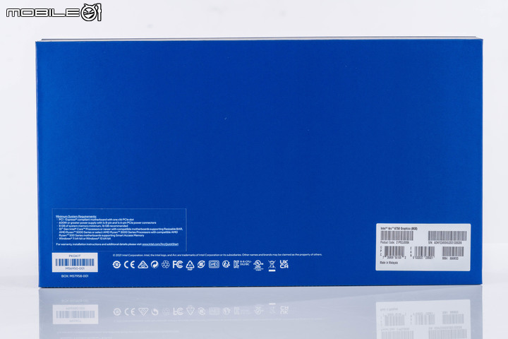 Intel ARC A750 Limited Edition 公版顯示卡開箱實測 規格面上的 1080p 甜品卡