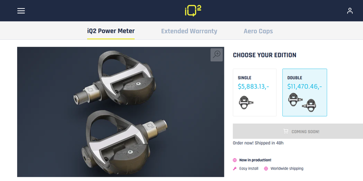 關於iQ2 Power Meter 功率踏板的選購