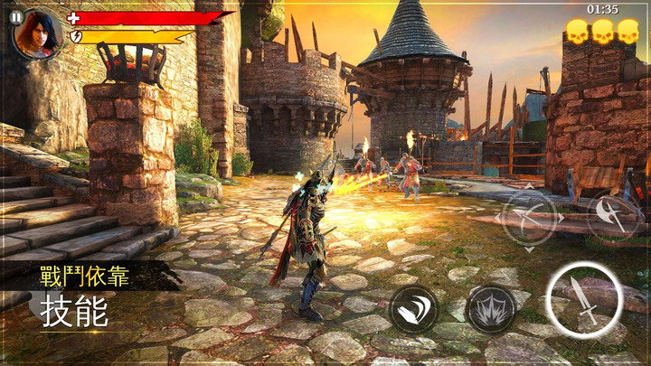《鐵刃勇士-中世紀傳說RPG》 Iron Blade: Medieval Legends 暢玩最刺激的 動作RPG 開創史詩命運 | 史詩奇幻歐陸世界場景 對抗惡魔大軍 成為獵魔戰士