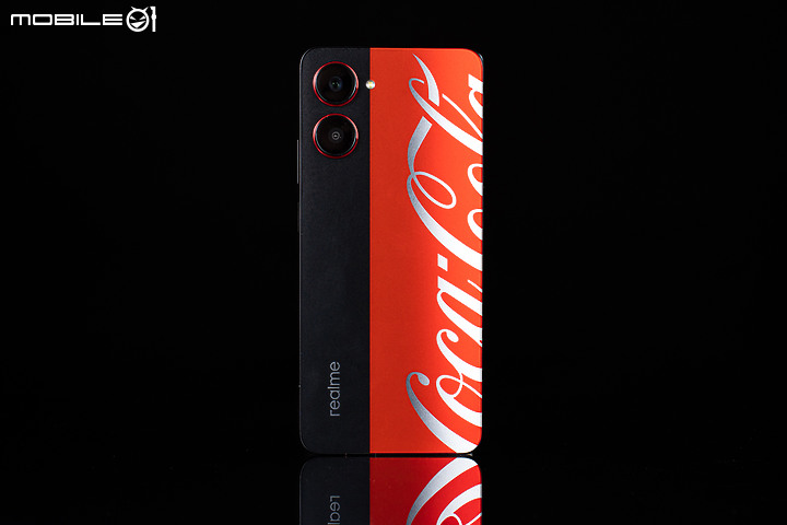 realme 10 Pro可口可樂聯名版圖賞|經典樣貌重新登場!