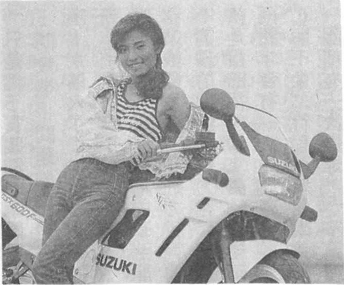 1991年機車雜誌上的攝影構圖風格