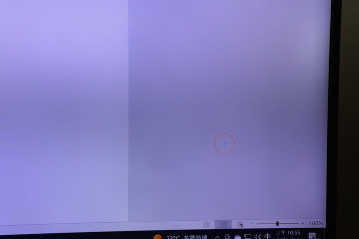 東元43吋液晶電視疑似跑入灰塵?