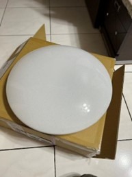 LED 壁切吸頂燈星爍 開箱DIY
