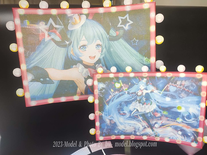 點我看大圖 VOCALOID 初音未來(魔法未來2019 Ver.) 紙模型 製作 Paper Craft ペーパークラフト