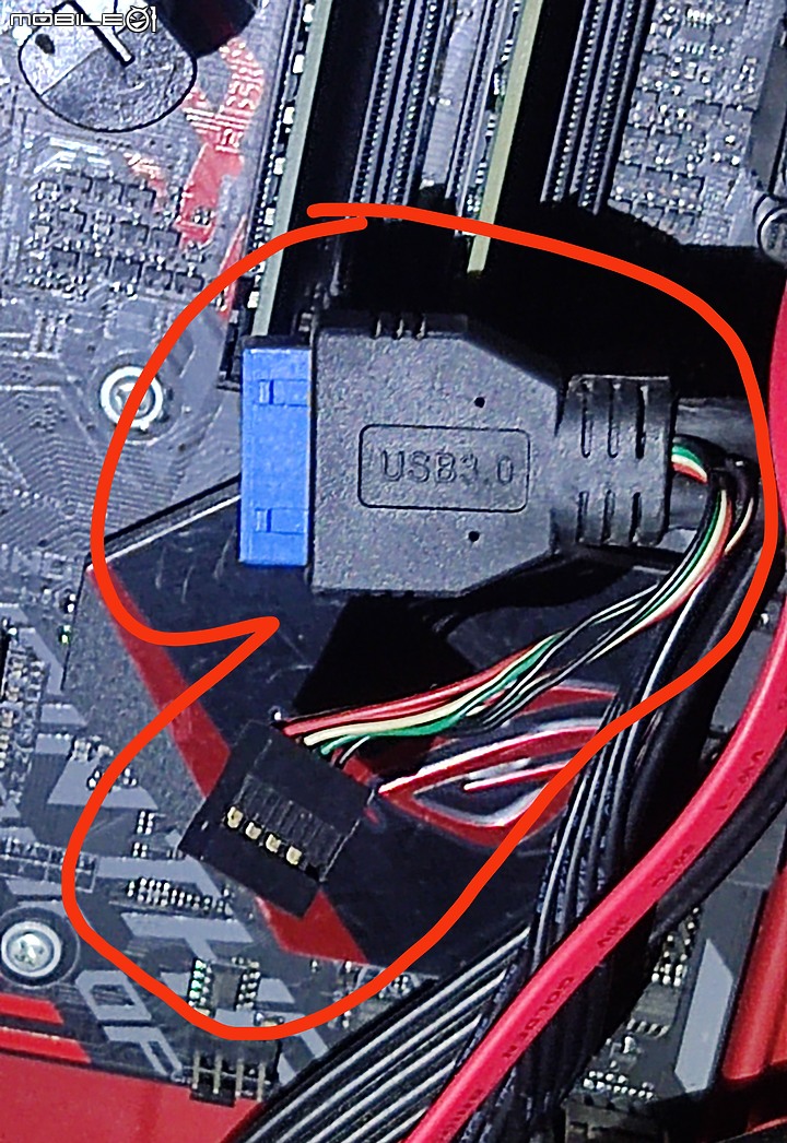 桌機前置usb3.0 port掛了 20pin usb3.0 請教
