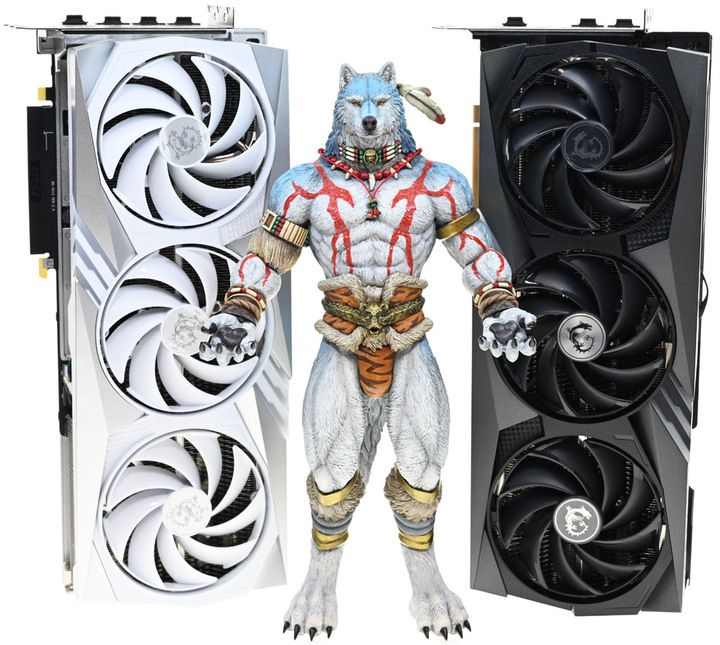 動爪玩MSI GEFORCE RTX 4070Ti GAMING X TRIO WHITE