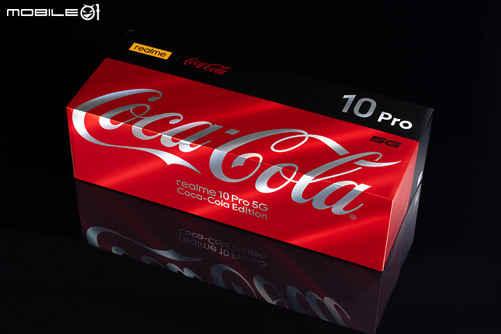 realme 10 Pro可口可樂聯名版圖賞|經典樣貌重新登場!