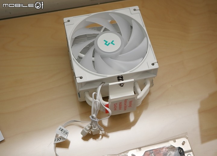 [開箱] 白色單塔 DEEPCOOL 九州風神 AG400 WHITE