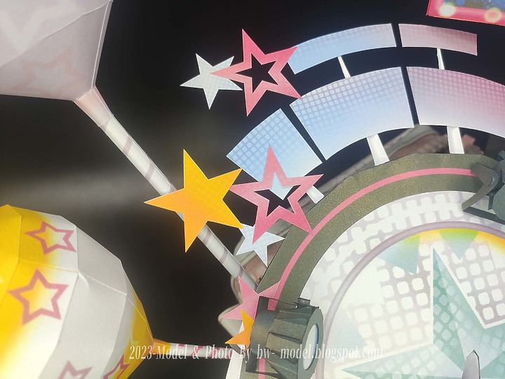 點我看大圖 VOCALOID 初音未來(魔法未來2019 Ver.) 紙模型 製作 Paper Craft ペーパークラフト