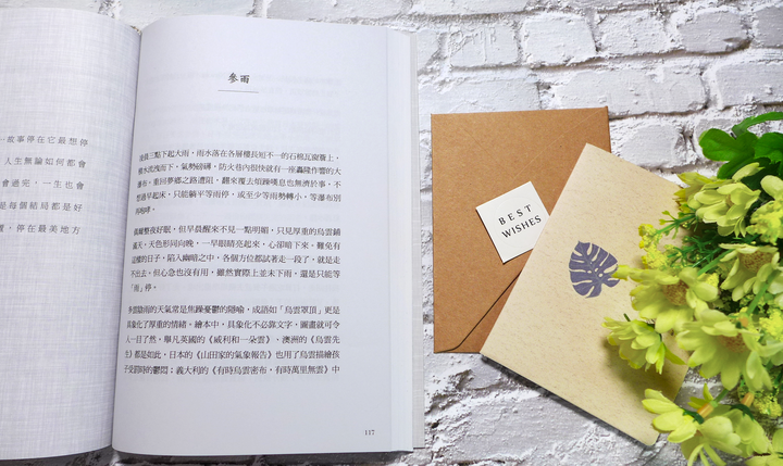點我看大圖 散文/故事《也等雨停也在雨中行》閱讀心得