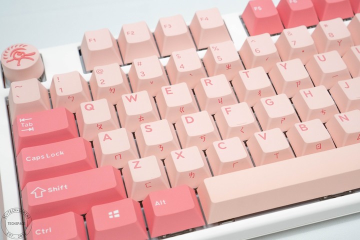 採用 Cherry MX 軸還有熱插拔，Ducky 2023 新春特別版 One 3 蛛絲粉機械鍵盤開箱