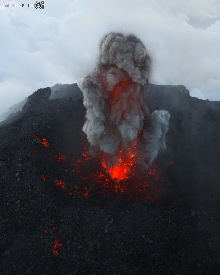 點我看大圖 【Z7II】一趟親眼目睹火山爆發的旅行