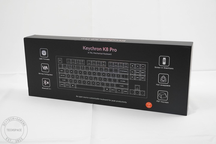 不只好看還好用!Keychron K8 Pro 無線機械鍵盤開箱