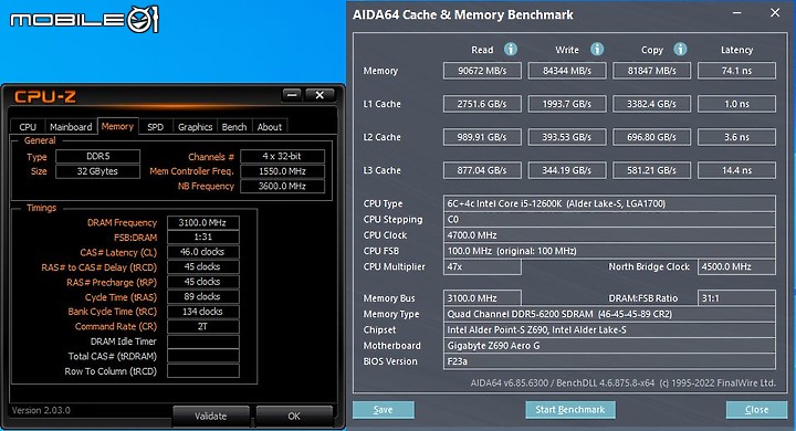 點我看大圖 蛋糕爸爸的奇幻開箱之旅(下)~高速快感黑白配 Crucial DDR5 5600 16GB*2