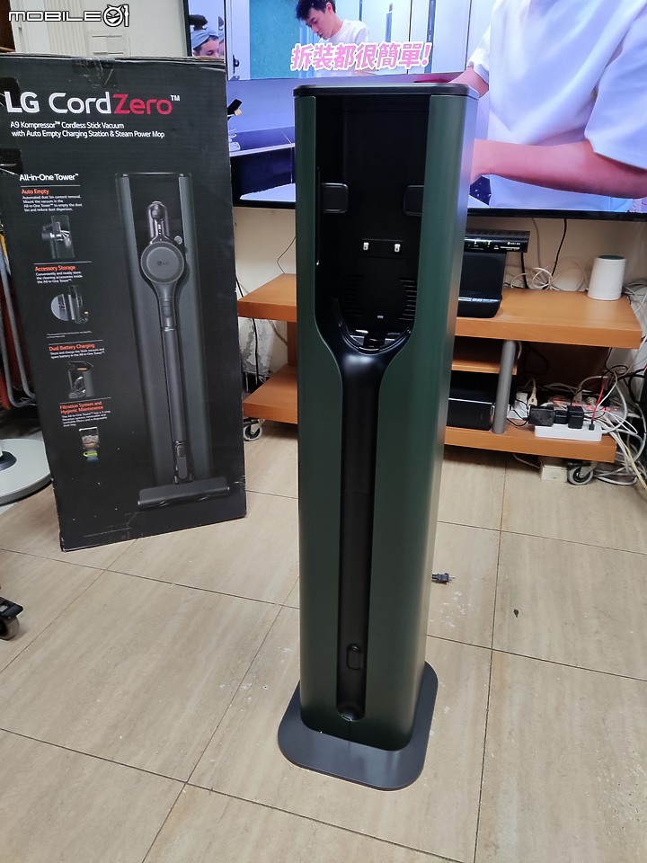 【 體驗分享 】蒸於至善的智慧清掃大平台， LG CordZero A9TS WiFi 無線蒸氣濕拖吸塵器簡單試用心得！