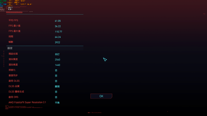 R7 7700能耗、降壓及簡單遊戲測試