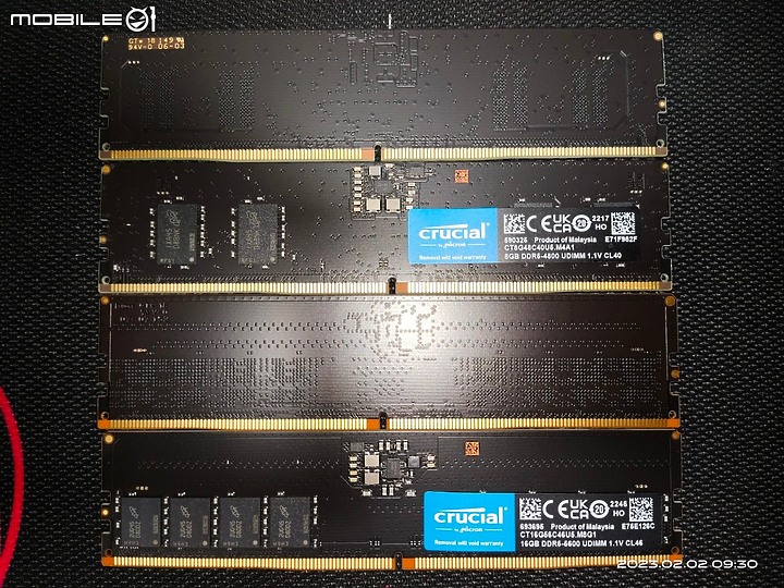 點我看大圖 蛋糕爸爸的奇幻開箱之旅(下)~高速快感黑白配 Crucial DDR5 5600 16GB*2
