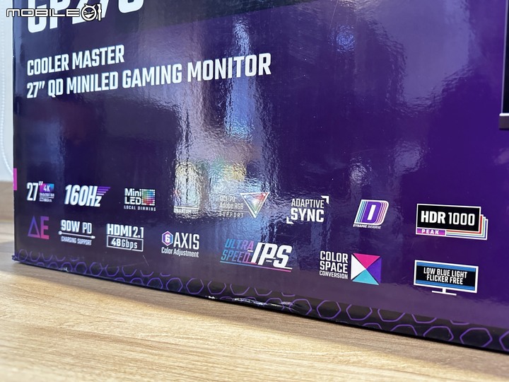[開箱] 量子點Mini LED 4K螢幕！Coolermaster TEMPEST GP27U！