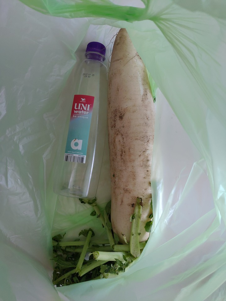 俗甲扣八的青菜