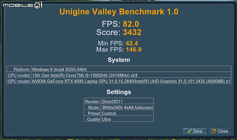 Razer Blade 16 測試報告|RTX 4090 打造靈刃電競效能之鋒