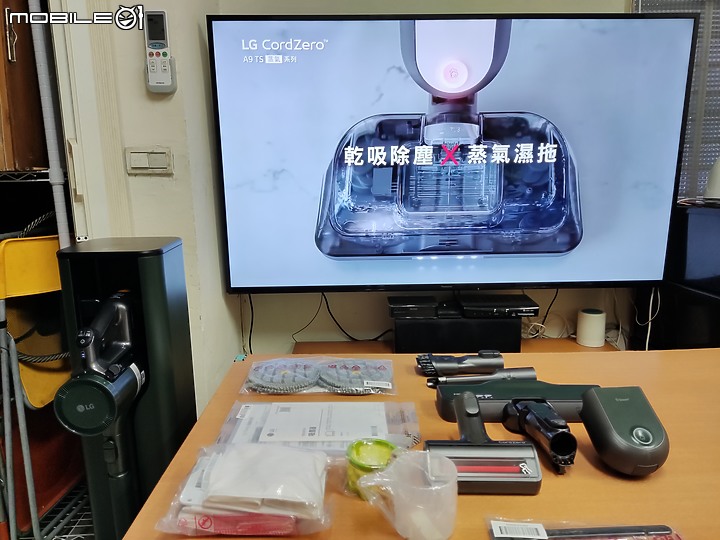 【 體驗分享 】蒸於至善的智慧清掃大平台， LG CordZero A9TS WiFi 無線蒸氣濕拖吸塵器簡單試用心得！