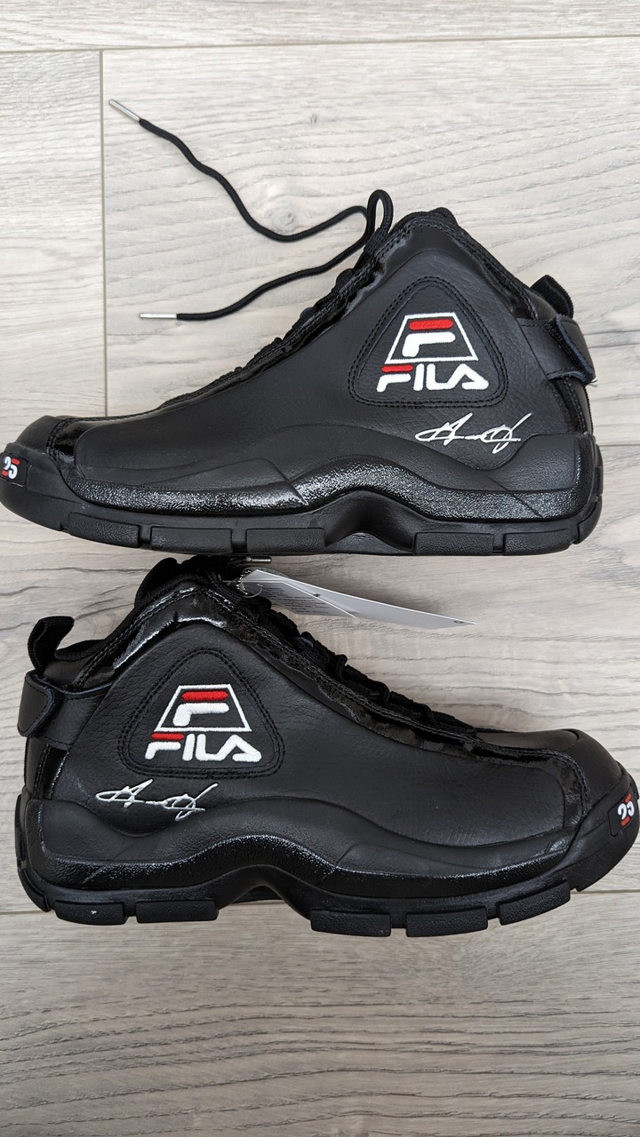 終於入手偶像簽名加持戰靴 - FILA GRANT HILL II 25周年紀念款