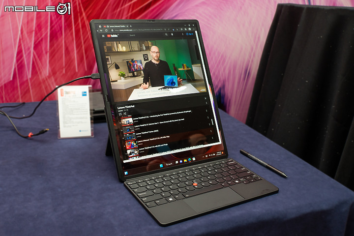 Lenovo 於 MWC 揭年度 ThinkPad 新品陣容 卷軸螢幕筆電動眼看！