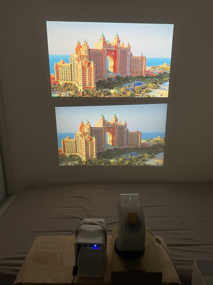 微型投影機的對決之 - 沒比較沒傷害BenQ GV30 pk Warpple LS5