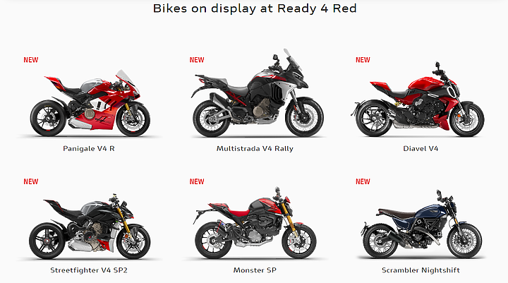 點我看大圖 Ready 4 Red, Ducati 2023新車巡迴展