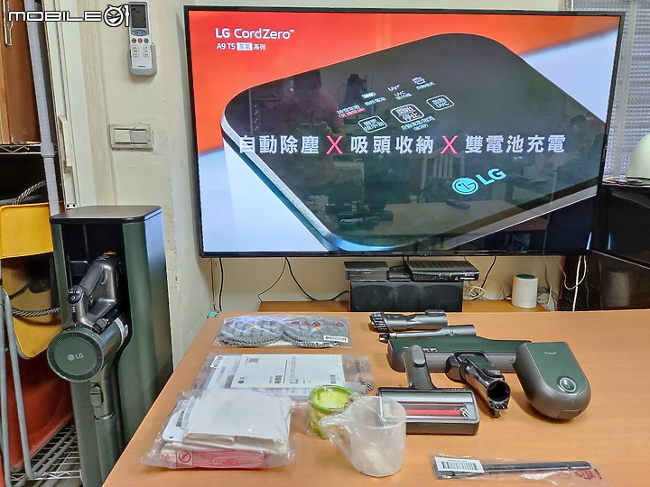【 體驗分享 】蒸於至善的智慧清掃大平台， LG CordZero A9TS WiFi 無線蒸氣濕拖吸塵器簡單試用心得！