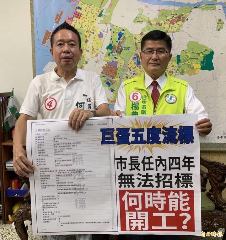65億預算還不夠?台中巨蛋流標六次,中市府又要追加預算了