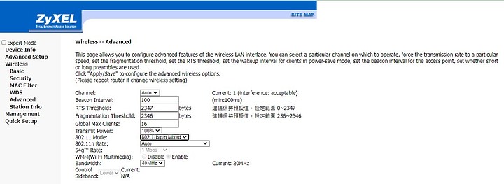 中華電信ZyXEL P880 & ASUS WL-520gu(tomato) 連線速度差異問題