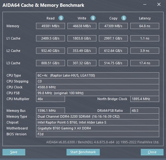 13代中階性價裝機取向 B760 GAMING X AX DDR4 開箱