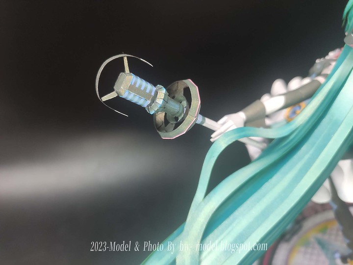 點我看大圖 VOCALOID 初音未來(魔法未來2019 Ver.) 紙模型 製作 Paper Craft ペーパークラフト