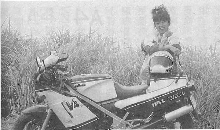 1991年機車雜誌上的攝影構圖風格