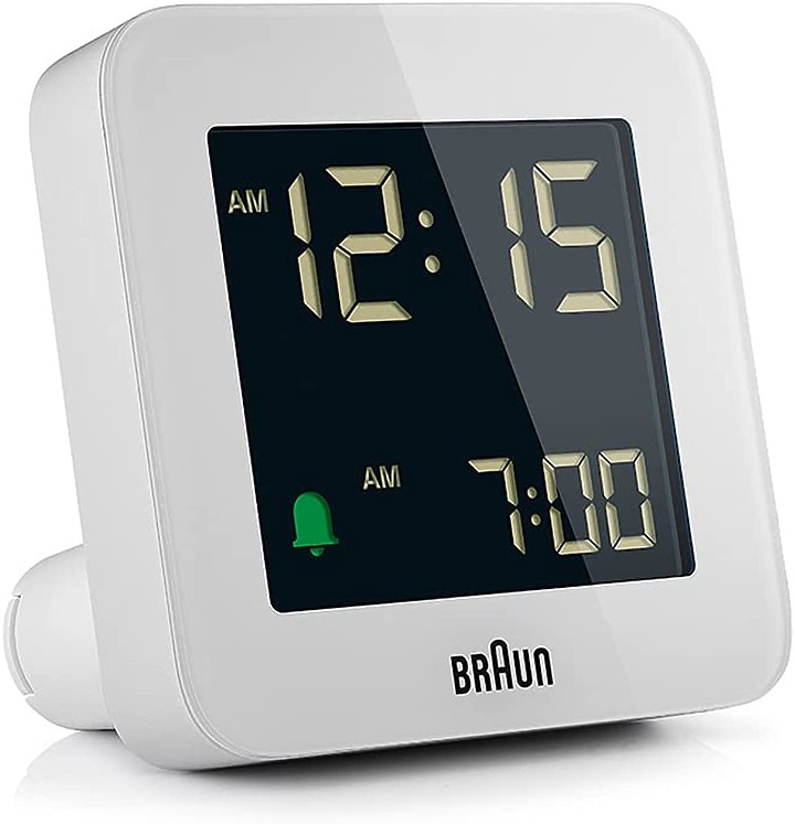 點我看大圖 德國百靈牌 Braun 鬧鐘 BC09W BC10W 開箱分享